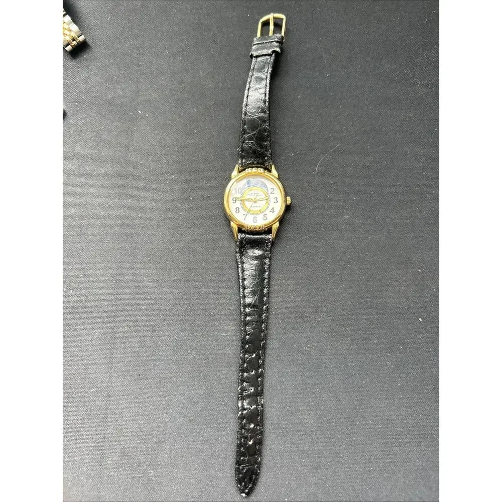 Gloria Vanderbilt Moon Phase Women’s Quartz Watch